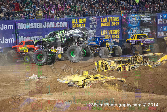 2014-01-18 MONSTER JAM® @ Qualcomm Stadium
