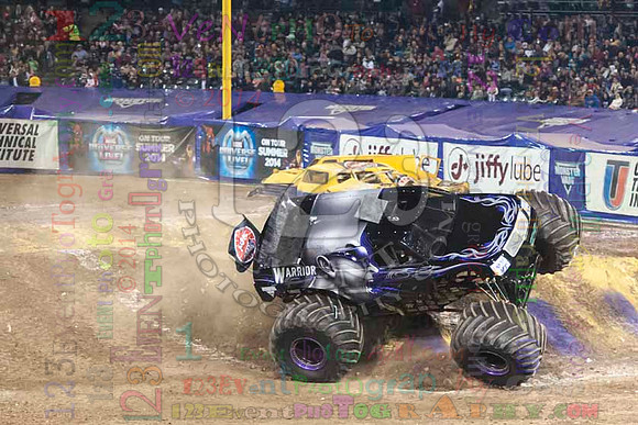 2014-01-25 MONSTER JAM® @ Anaheim #2 Angel Stadium