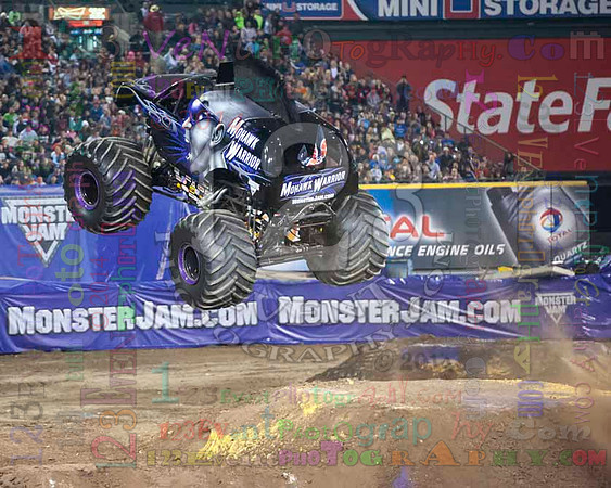 2014-01-25 MONSTER JAM® @ Anaheim #2 Angel Stadium