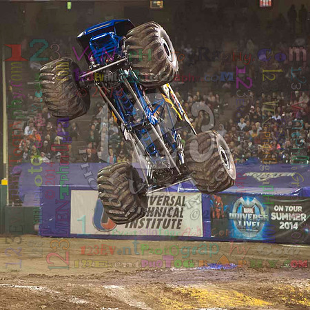 2014-01-25 MONSTER JAM® @ Anaheim #2 Angel Stadium