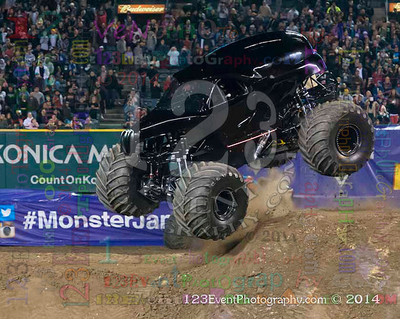 2014-02-08 MONSTER JAM® @ Anaheim #3 Angel Stadium