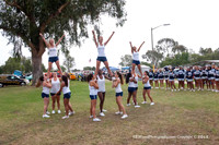 2014 Madison High Cheer Squad at Clairemont Family Day
