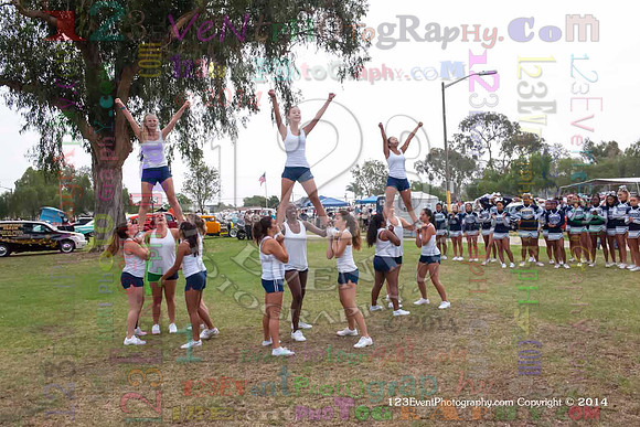 2014 Madison High Cheer Squad at Clairemont Family Day