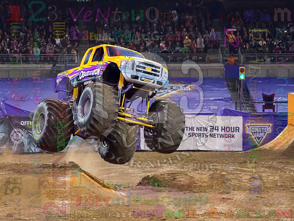 2015-01-17 MONSTER JAM® @ Petco Park, San Diego, CA