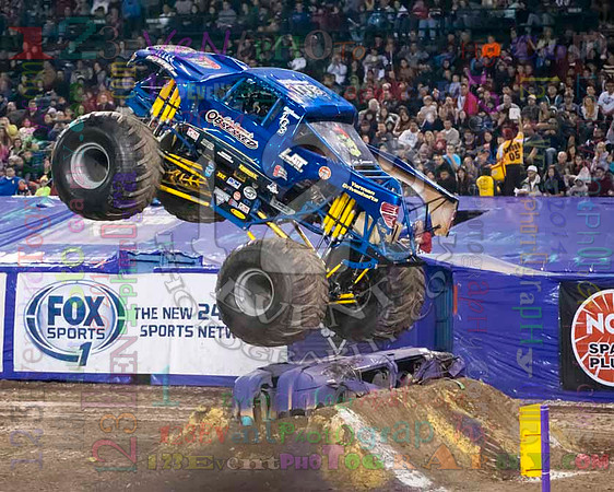 2014-01-25 MONSTER JAM® @ Anaheim #2 Angel Stadium