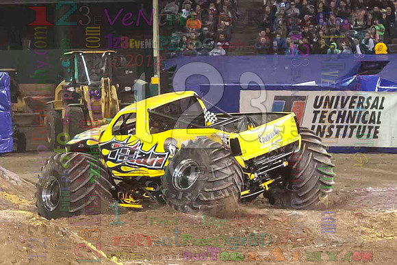 2014-01-25 MONSTER JAM® @ Anaheim #2 Angel Stadium