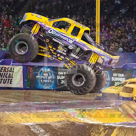 2014-01-25 MONSTER JAM® @ Anaheim #2 Angel Stadium