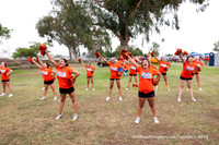 2014 Clairemont High Cheer Squad at Clairemont Family Day