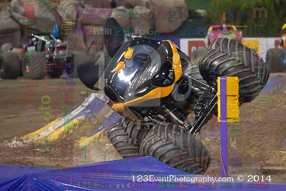 2014-02-08 MONSTER JAM® @ Anaheim #3 Angel Stadium
