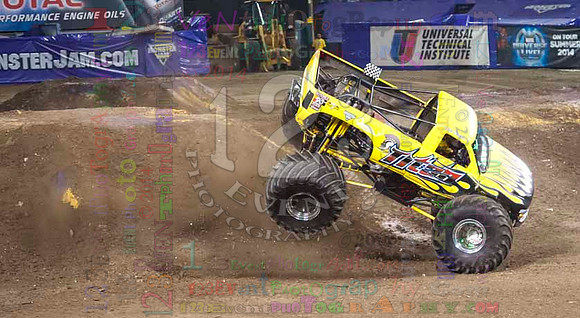 2014-01-25 MONSTER JAM® @ Anaheim #2 Angel Stadium