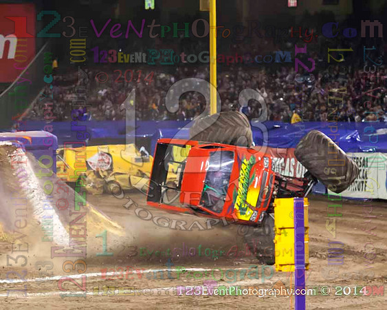 2014-02-08 MONSTER JAM® @ Anaheim #3 Angel Stadium