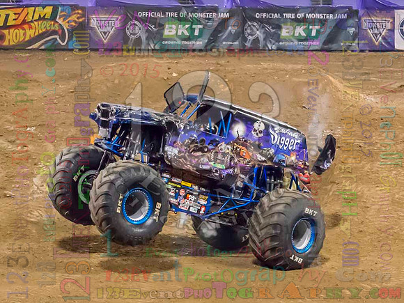 2015-01-17 MONSTER JAM® @ Petco Park, San Diego, CA
