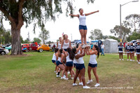 2014 Madison High Cheer Squad at Clairemont Family Day