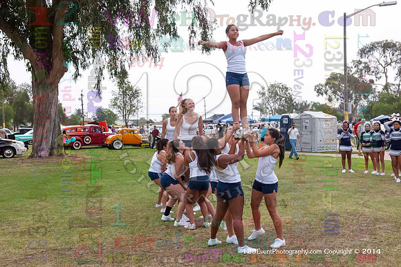 2014 Madison High Cheer Squad at Clairemont Family Day