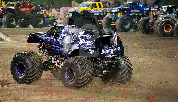 2014-01-25 MONSTER JAM® @ Anaheim #2 Angel Stadium