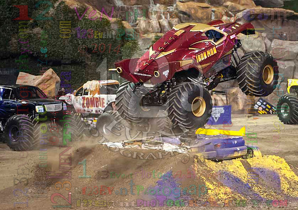 2014-01-25 MONSTER JAM® @ Anaheim #2 Angel Stadium