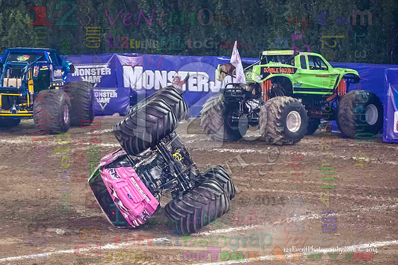2014-01-11 MONSTER JAM® @ Anaheim Angel Stadium