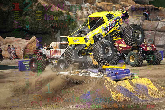 2014-01-25 MONSTER JAM® @ Anaheim #2 Angel Stadium