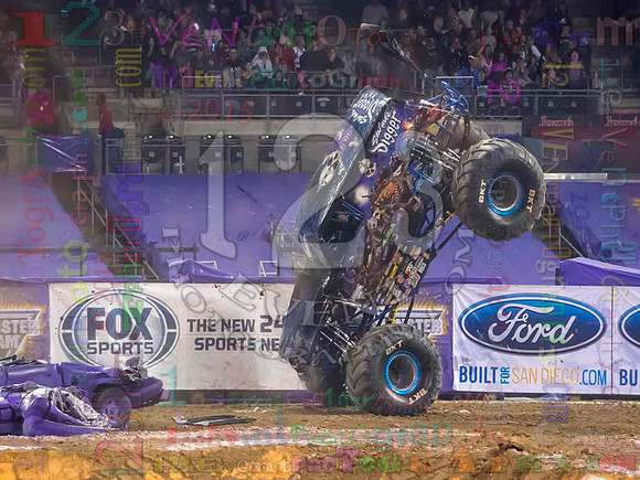 2015-01-17 MONSTER JAM® @ Petco Park, San Diego, CA