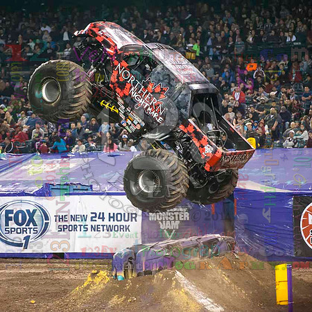 2014-01-25 MONSTER JAM® @ Anaheim #2 Angel Stadium