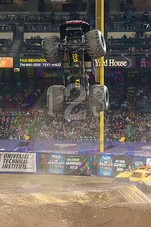 2014-01-25 MONSTER JAM® @ Anaheim #2 Angel Stadium