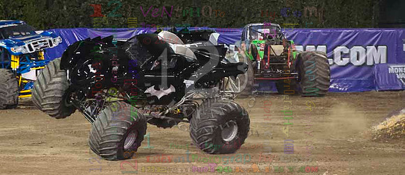 2014-01-25 MONSTER JAM® @ Anaheim #2 Angel Stadium