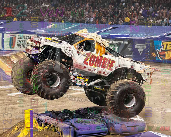 2014-01-25 MONSTER JAM® @ Anaheim #2 Angel Stadium