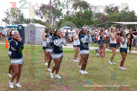 2014 Madison High Cheer Squad at Clairemont Family Day