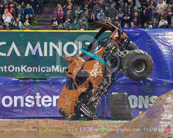 2014-02-08 MONSTER JAM® @ Anaheim #3 Angel Stadium