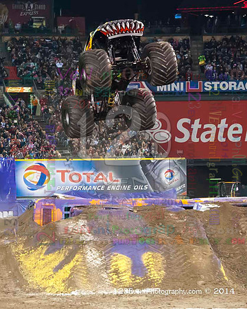 2014-02-08 MONSTER JAM® @ Anaheim #3 Angel Stadium