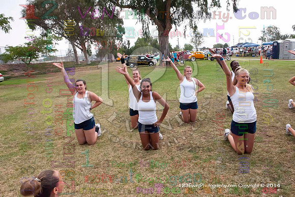 2014 Madison High Cheer Squad at Clairemont Family Day