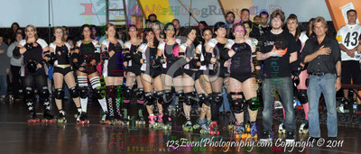 San Diego Starlettes vs. Tucson                                               Roller Derby Bout 2-5-11