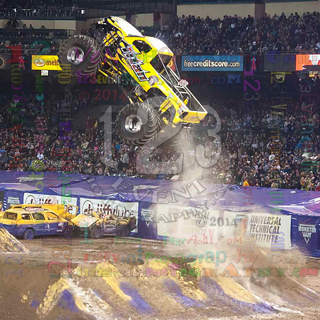 2014-01-25 MONSTER JAM® @ Anaheim #2 Angel Stadium