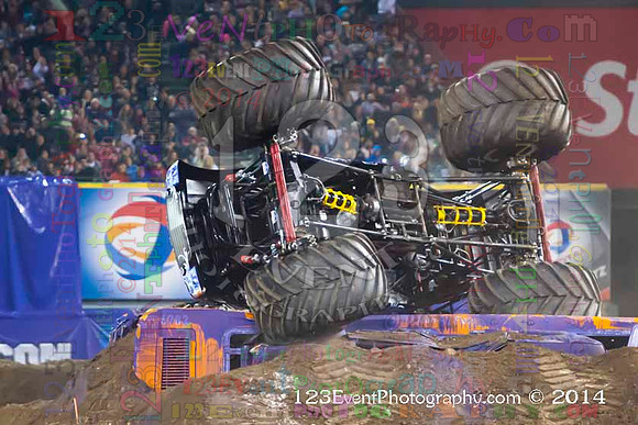 2014-02-08 MONSTER JAM® @ Anaheim #3 Angel Stadium