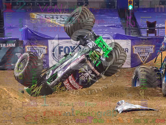 2015-01-17 MONSTER JAM® @ Petco Park, San Diego, CA