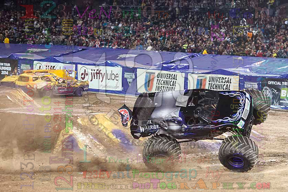 2014-01-25 MONSTER JAM® @ Anaheim #2 Angel Stadium