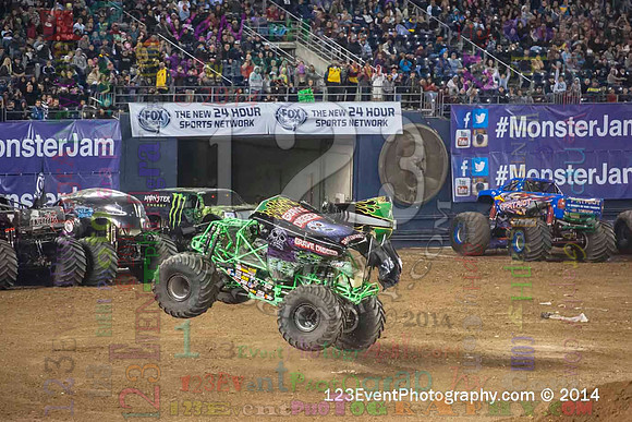 2014-01-18 MONSTER JAM® @ Qualcomm Stadium