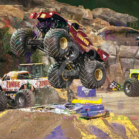 2014-01-25 MONSTER JAM® @ Anaheim #2 Angel Stadium