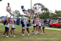 2014 Madison High Cheer Squad at Clairemont Family Day