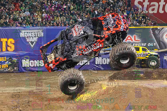 2014-01-25 MONSTER JAM® @ Anaheim #2 Angel Stadium