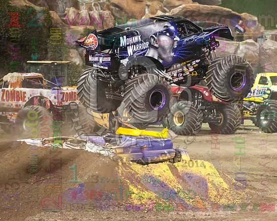 2014-01-25 MONSTER JAM® @ Anaheim #2 Angel Stadium