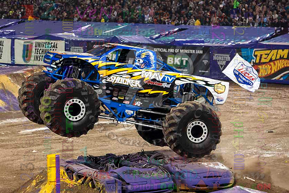 2014-01-25 MONSTER JAM® @ Anaheim #2 Angel Stadium
