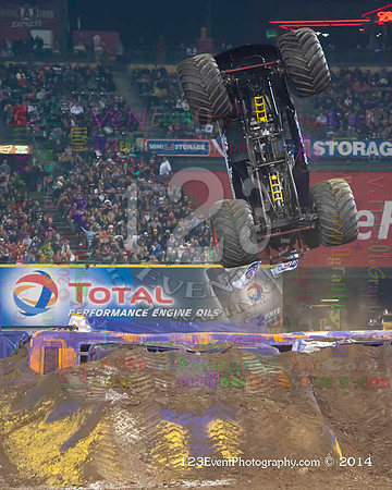 2014-02-08 MONSTER JAM® @ Anaheim #3 Angel Stadium