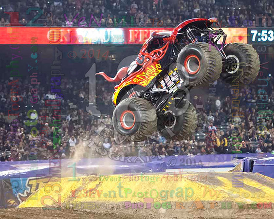 2014-01-25 MONSTER JAM® @ Anaheim #2 Angel Stadium
