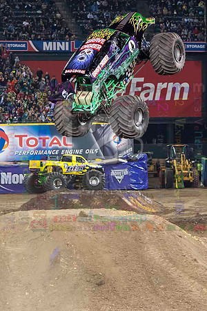 2014-01-25 MONSTER JAM® @ Anaheim #2 Angel Stadium