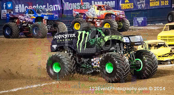 2014-01-18 MONSTER JAM® @ Qualcomm Stadium