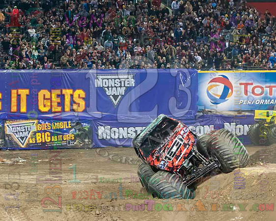 2014-01-25 MONSTER JAM® @ Anaheim #2 Angel Stadium