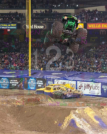 2014-01-25 MONSTER JAM® @ Anaheim #2 Angel Stadium