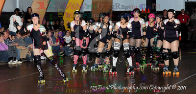 San Diego Starlettes vs. Tucson                                               Roller Derby Bout 2-5-11