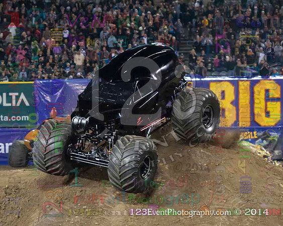2014-02-08 MONSTER JAM® @ Anaheim #3 Angel Stadium